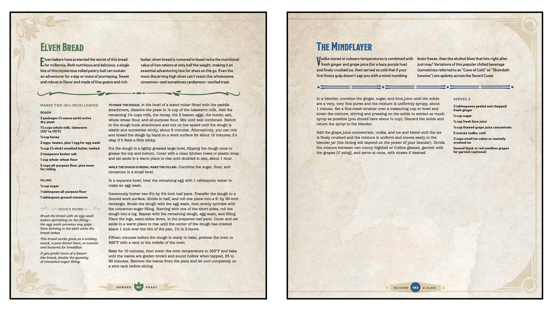 Dungeons & Dragons’ first official cookbook serves up a Heroes’ Feast